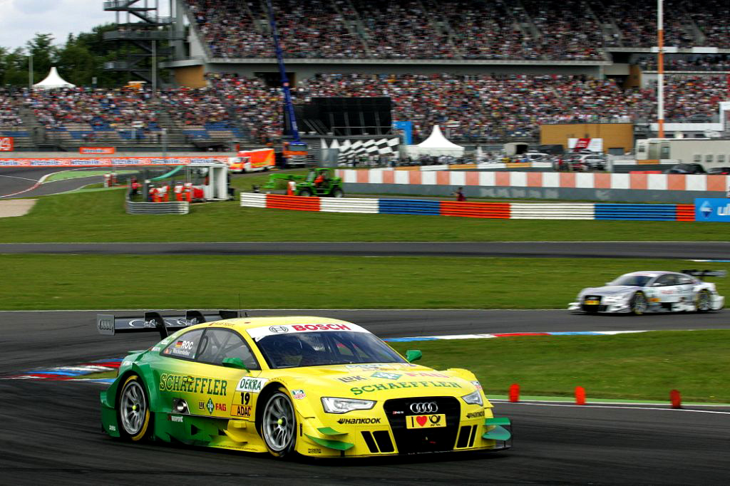 Mike Rockenfeller havde et super pitstop
(Foto: Natascha Theisen)